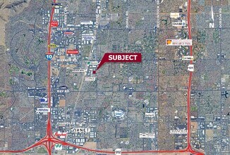 9245 S Farmer Ave, Tempe, AZ - aerial  map view