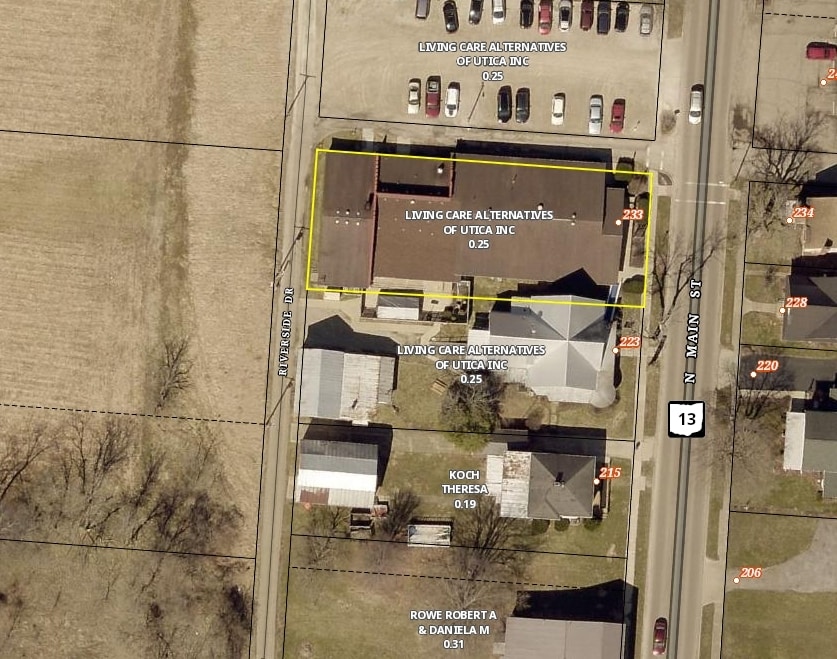 233 N Main St, Utica, OH for sale Plat Map- Image 1 of 1