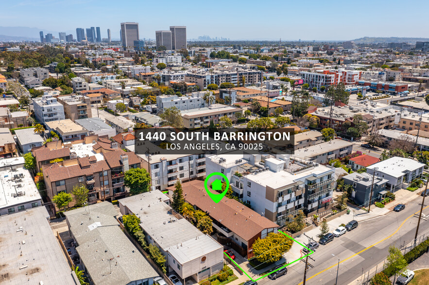 1440 S Barrington Ave, Los Angeles, CA for sale - Aerial - Image 1 of 12