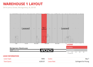 311 N Eastern Blvd, Montgomery, AL for rent Site Plan- Image 1 of 1