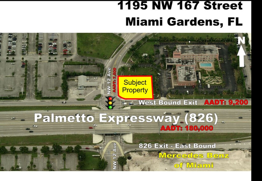 1195 NW 167th St, Miami Gardens, FL for sale - Aerial - Image 1 of 3