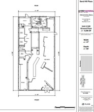 228 S Main St, Newtown, CT for rent Floor Plan- Image 1 of 4