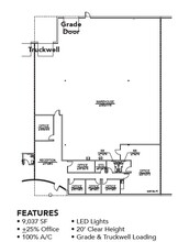 9245 S Farmer Ave, Tempe, AZ for rent Floor Plan- Image 1 of 6