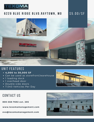 More details for 6215-6245 Blue Ridge Blvd, Raytown, MO - Office/Retail, Retail for Rent