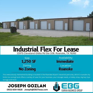 More details for 11975 Cleveland Gibbs Rd, Roanoke, TX - Light Industrial, Industrial for Rent