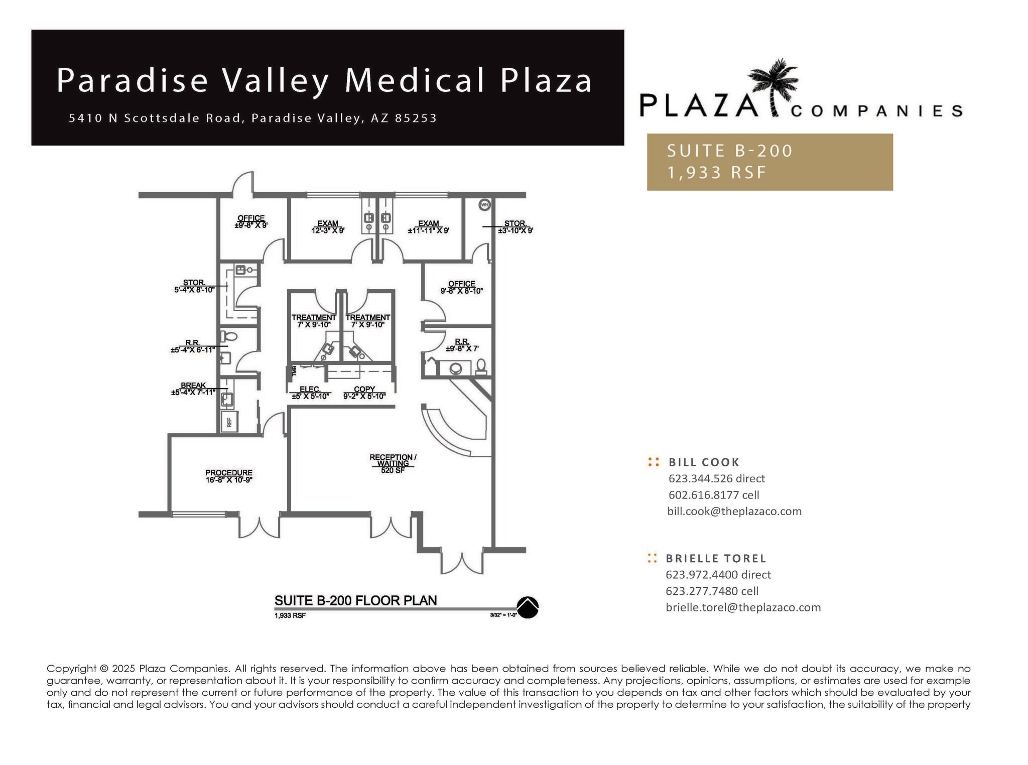 5410 N Scottsdale Rd, Paradise Valley, AZ to rent Floor Plan- Image 1 of 1