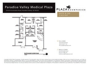 5410 N Scottsdale Rd, Paradise Valley, AZ to rent Floor Plan- Image 1 of 1