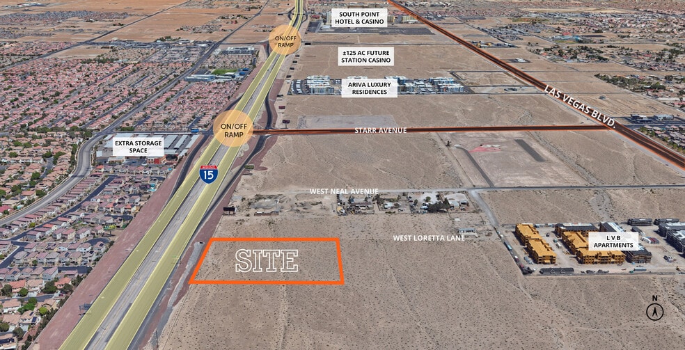 I15 & SWC of Loretta Ln, Las Vegas, NV for sale - Building Photo - Image 2 of 5