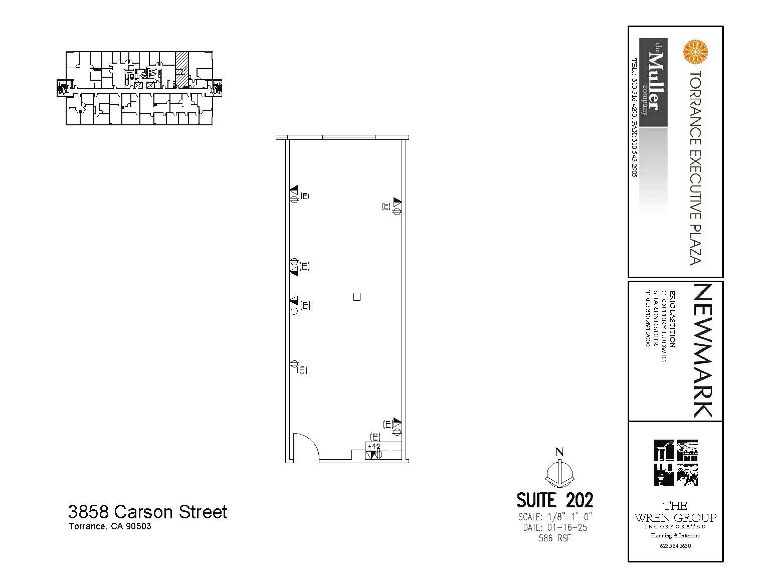 3848 W Carson St, Torrance, CA for rent Floor Plan- Image 1 of 1