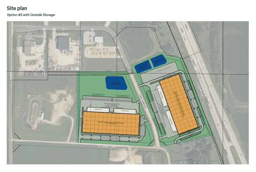 Lot 4 Cake Pky, Deforest, WI for rent - Site Plan - Image 2 of 4