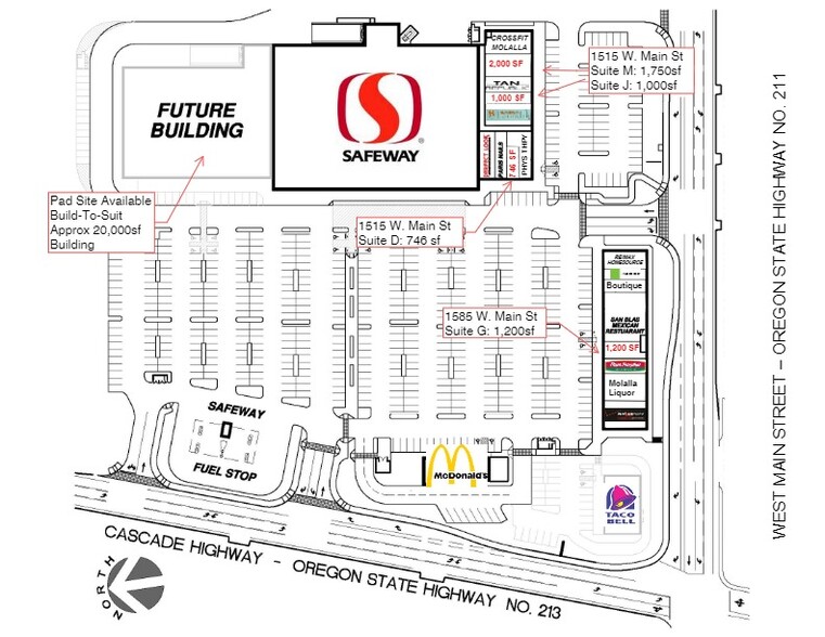 State Hwy 213, Molalla, OR for rent - Site Plan - Image 2 of 3