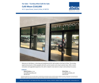 More details for 41 E Lipoa St, Kihei, HI - Retail for Rent