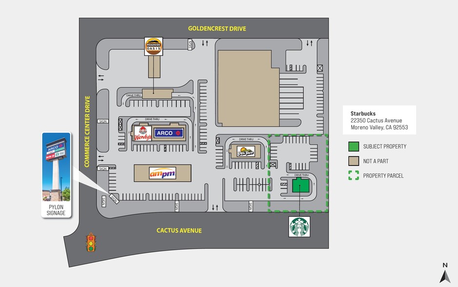 22350 Cactus Ave, Moreno Valley, CA for sale - Site Plan - Image 2 of 3