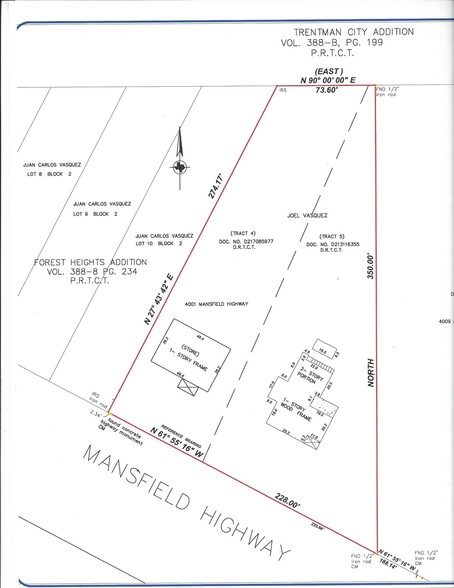 4005 Mansfield Hwy, Forest Hill, TX for sale - Site Plan - Image 2 of 2