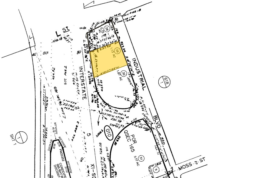 938 Industrial Blvd, Chula Vista, CA for rent - Plat Map - Image 2 of 5