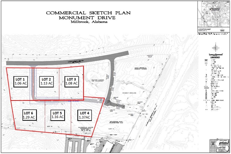 Alabama Hwy 14 & Monument Dr, Millbrook, AL for sale - Building Photo - Image 2 of 7