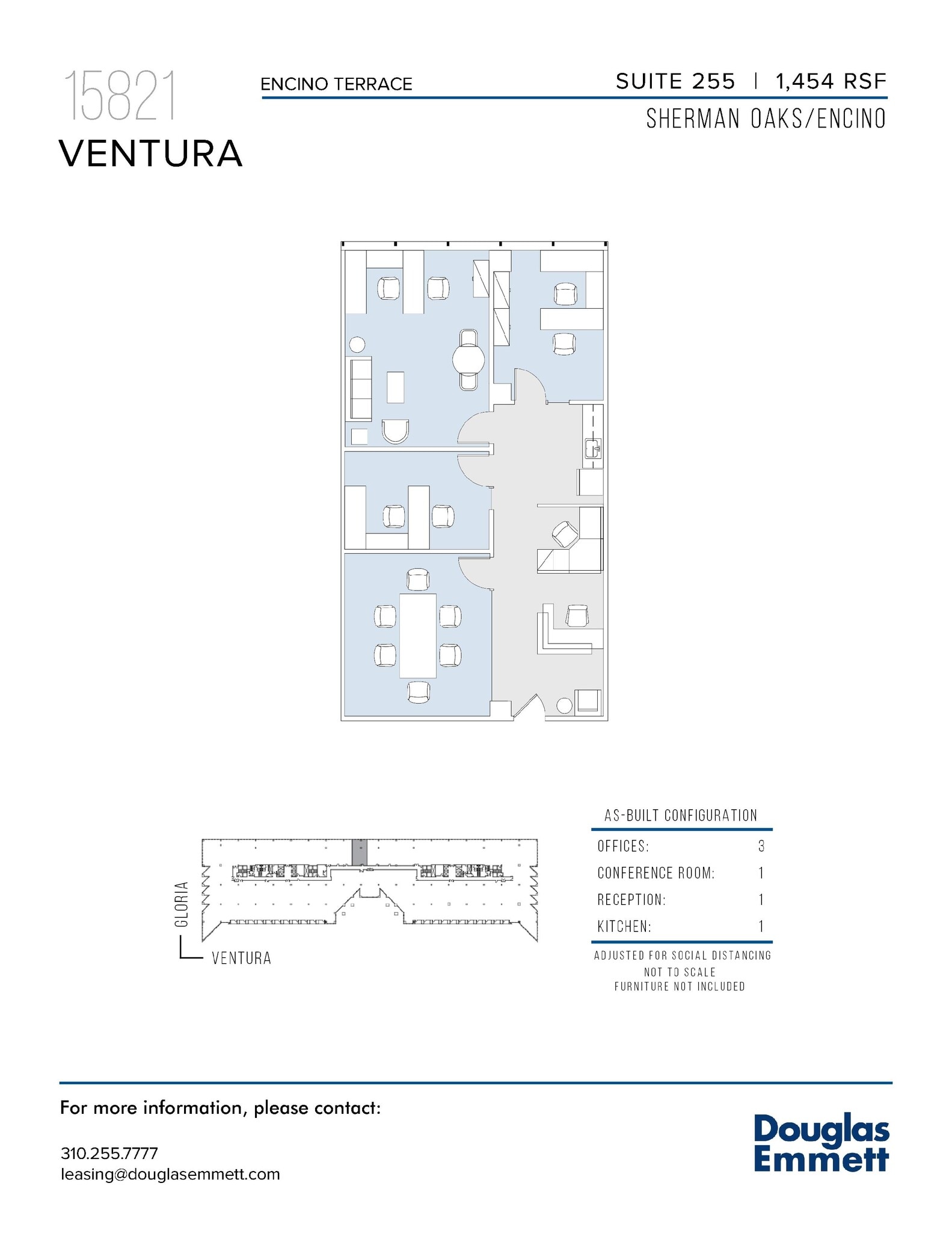 15821 Ventura Blvd, Encino, CA to rent Floor Plan- Image 1 of 1