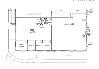 10451-10455 Roselle St, San Diego, CA for rent Floor Plan- Image 2 of 2