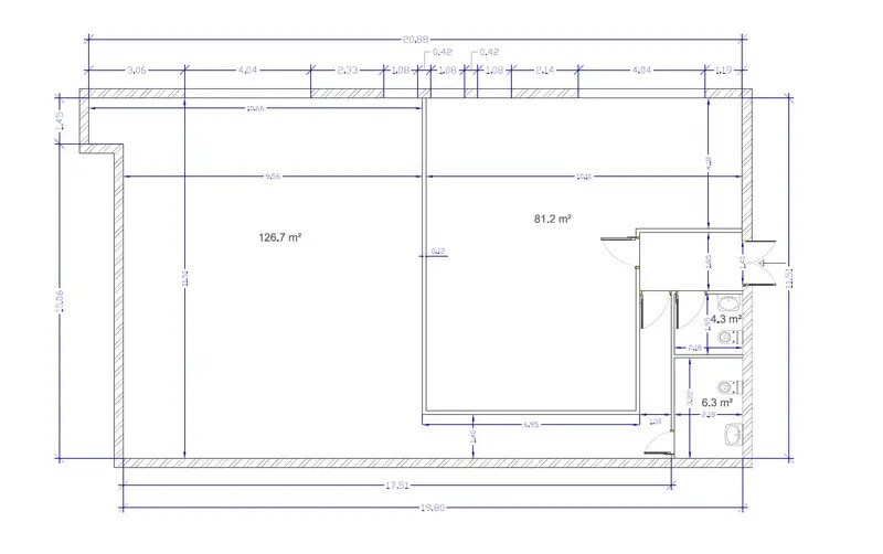 Office in Aubagne to rent - Floor Plan - Image 3 of 3