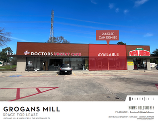 More details for 25118 Grogans Mill Rd, The Woodlands, TX - Retail for Rent