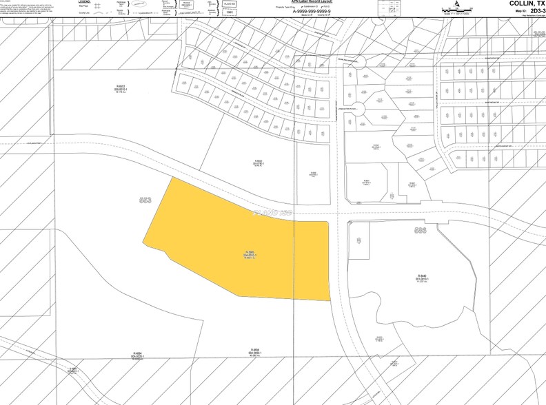 2900 W Plano Pky, Plano, TX for rent - Plat Map - Image 2 of 6