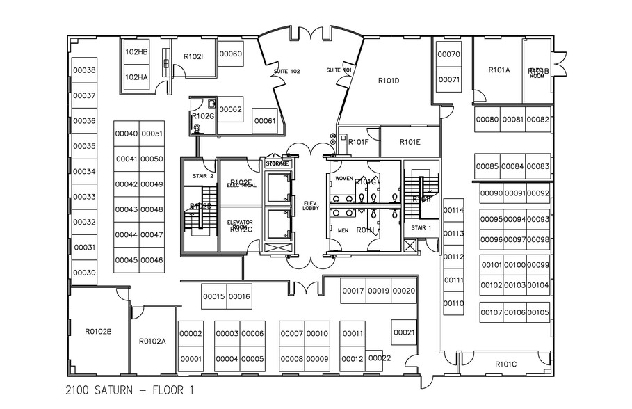 2100 Saturn St, Monterey Park, CA for rent - Floor Plan - Image 3 of 6