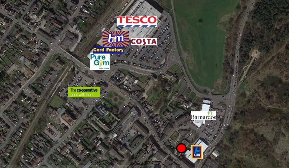 22-26 Market St, Hednesford to rent - Aerial - Image 2 of 2