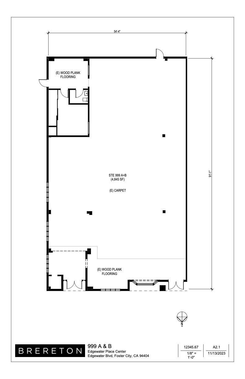 969-999 E Edgewater Blvd, Foster City, CA for rent Floor Plan- Image 1 of 1