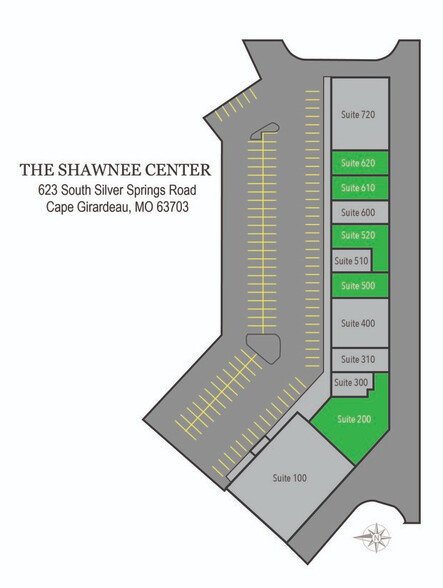 623 Silver Springs Rd, Cape Girardeau, MO for rent - Site Plan - Image 1 of 17