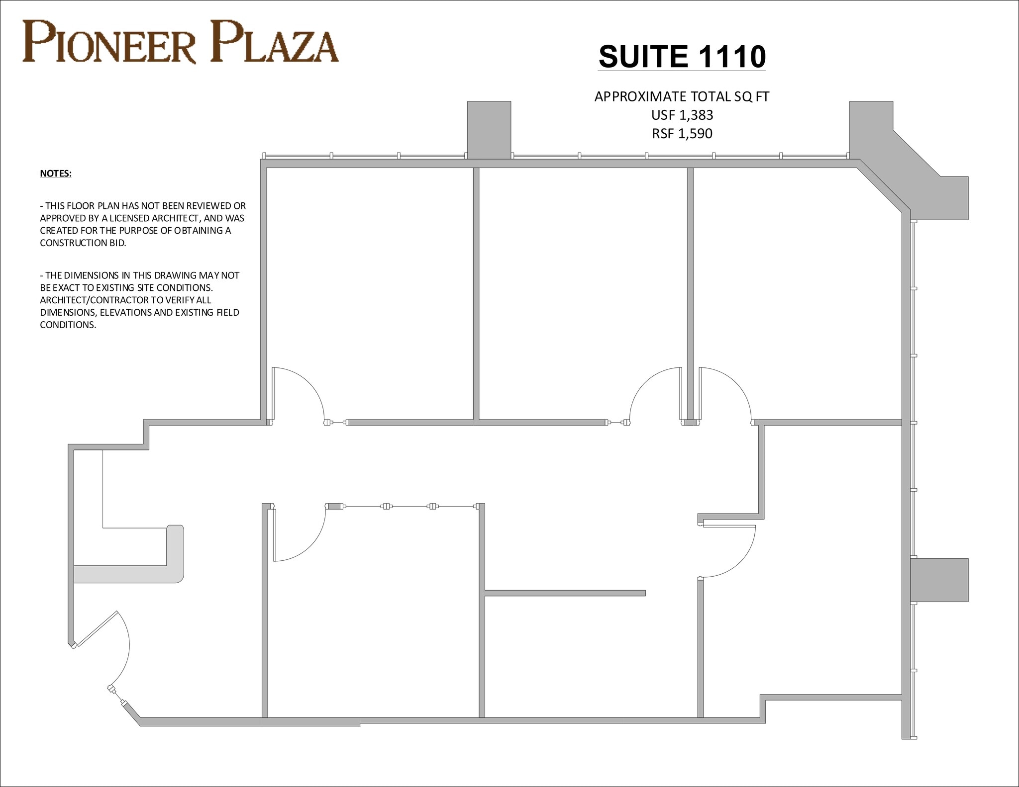 900 Fort Street Mall, Honolulu, HI to rent Site Plan- Image 1 of 1