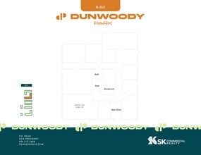 1 Dunwoody Park, Atlanta, GA to rent Site Plan- Image 1 of 1