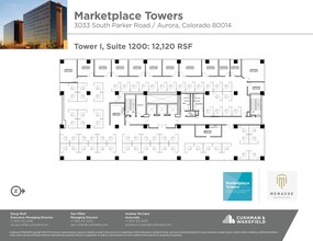 3025 S Parker Rd, Aurora, CO for rent Floor Plan- Image 1 of 1