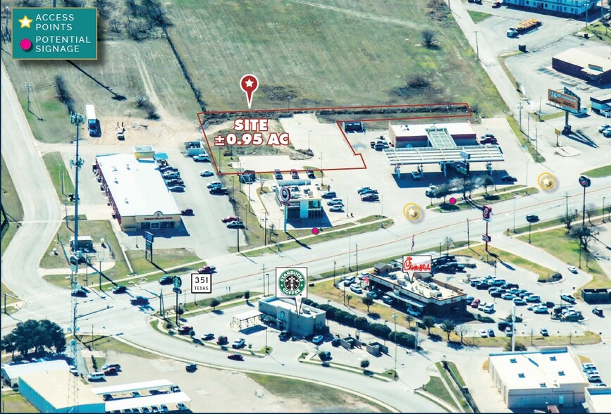 1749 Hwy 351, Abilene, TX for rent - Aerial - Image 2 of 6