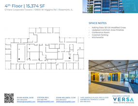 10600 W Higgins Rd, Rosemont, IL for rent Floor Plan- Image 1 of 1