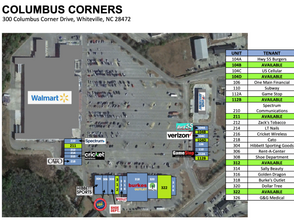 300 Columbus Corners Dr, Whiteville, NC - aerial  map view