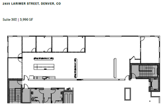 2935 Larimer St, Denver, CO for rent Floor Plan- Image 1 of 1