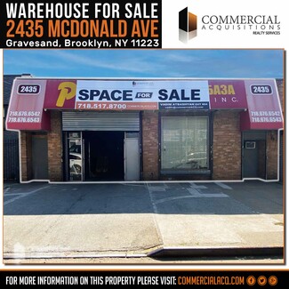 More details for 2435 McDonald Ave, Brooklyn, NY - Industrial for Sale