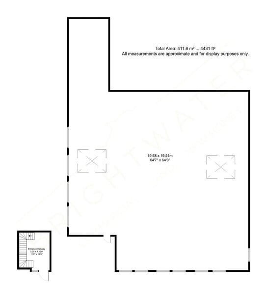 Oak Field Rd, Three Legged Cross to rent - Floor Plan - Image 2 of 5
