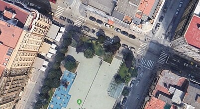 A Coruña, LC - Aerial  map view
