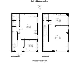 Unit 9 Metro Business Park, Kangley Bridge Road, London to rent Floor Plan- Image 1 of 11