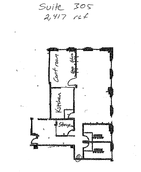 3701 Wilshire Blvd, Los Angeles, CA to rent Floor Plan- Image 1 of 1