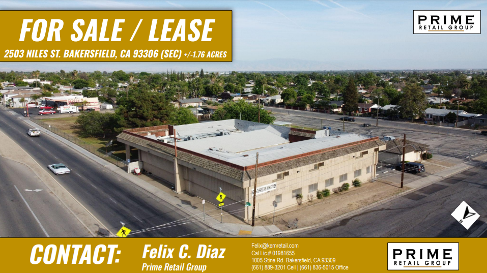 2503 Niles St, Bakersfield, CA for sale - Building Photo - Image 1 of 6