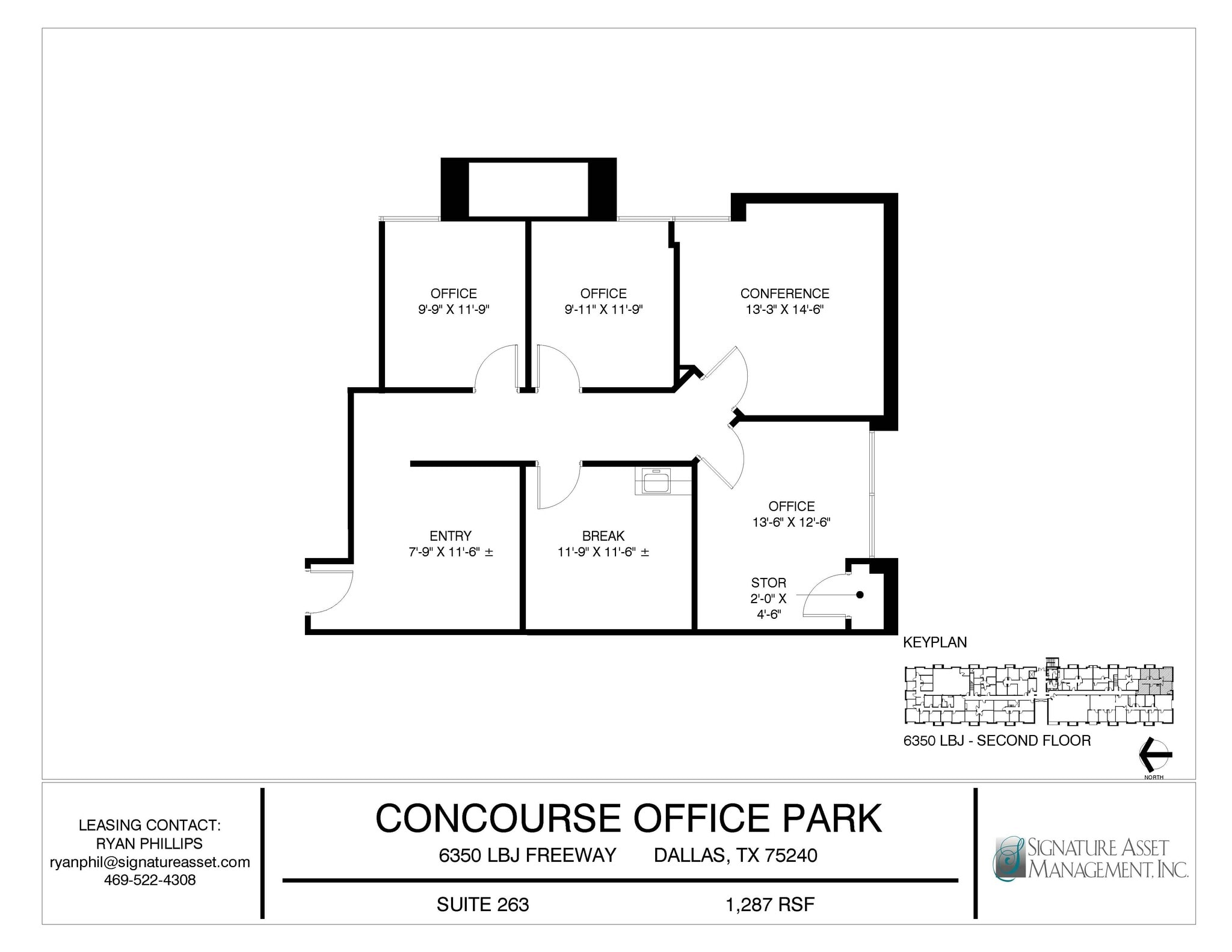 6350 LBJ Fwy, Dallas, TX to rent Floor Plan- Image 1 of 7