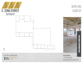 300-350 E 22nd St, Lombard, IL for sale Floor Plan- Image 1 of 1