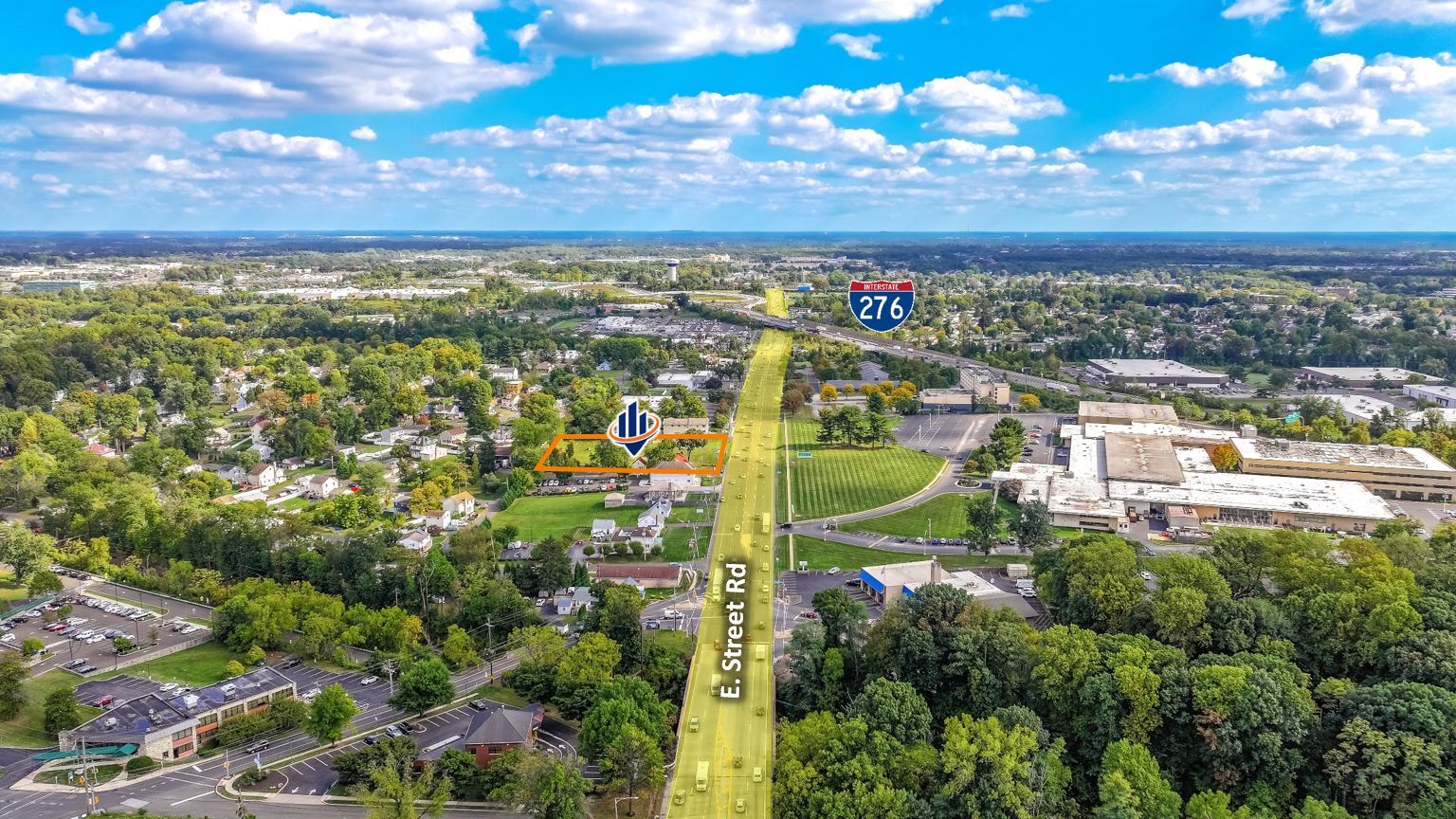 4797 E Street Rd, Feasterville Trevose, PA for sale Aerial- Image 1 of 12