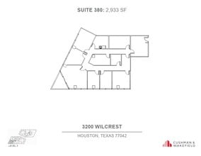 3200 Wilcrest Dr, Houston, TX to rent Floor Plan- Image 1 of 1