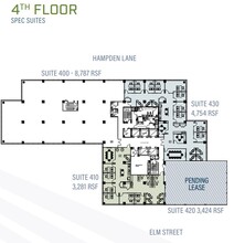 4800 Hampden Ln, Bethesda, MD for rent Floor Plan- Image 1 of 1