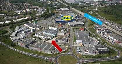 Lisses, ESS - Aerial  map view