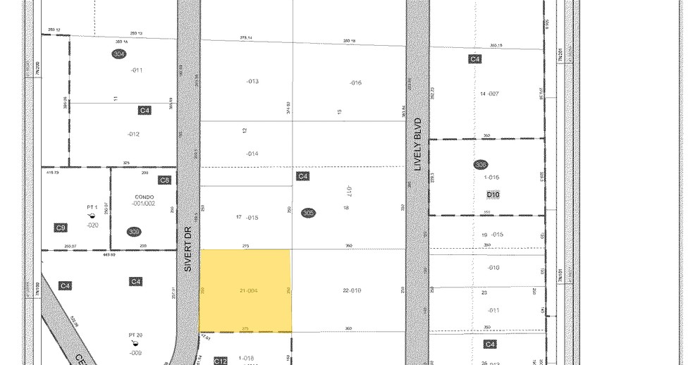 887-895 Sivert Dr, Wood Dale, IL for rent - Plat Map - Image 2 of 4