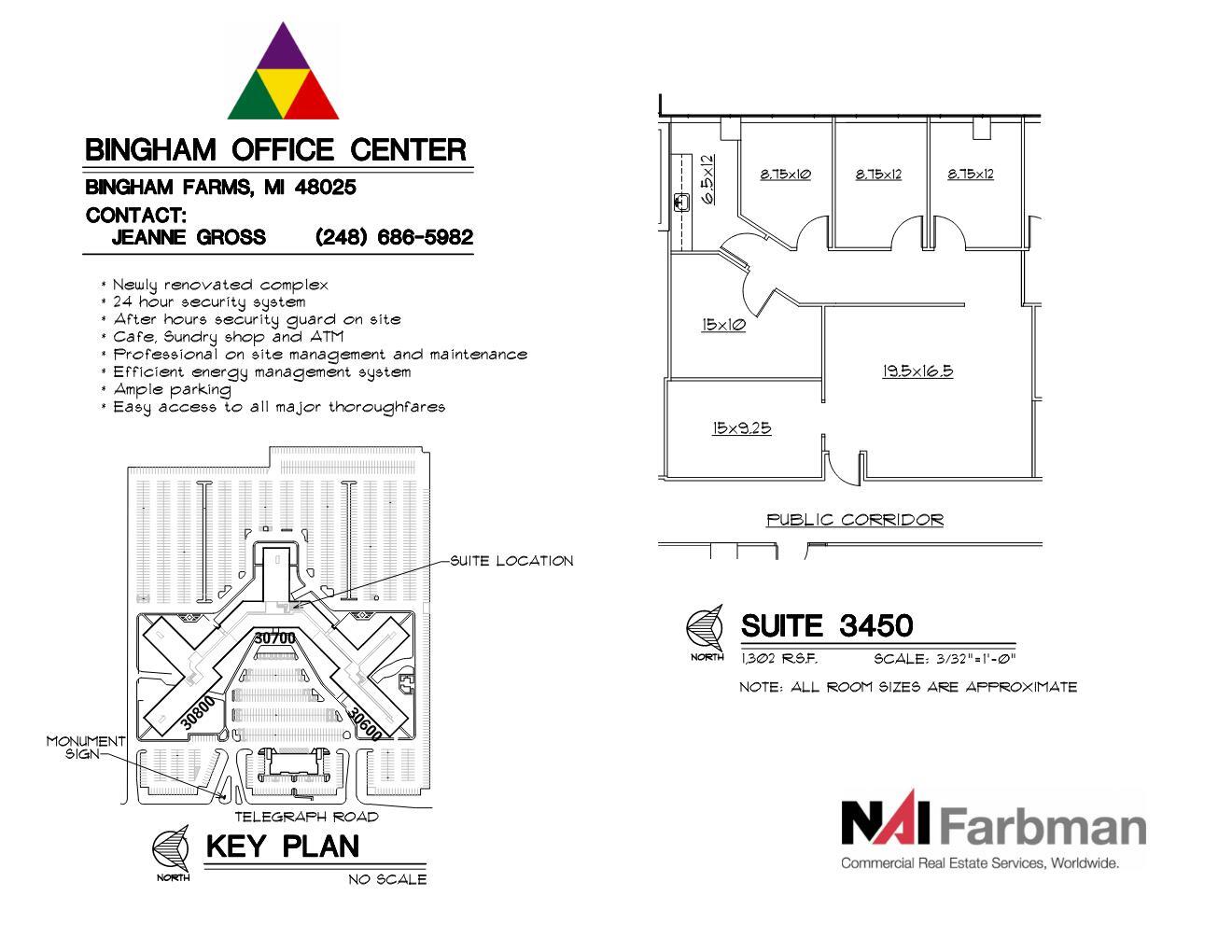 30600-30700 - 30800 Telegraph Rd, Bingham Farms, MI to rent Building Photo- Image 1 of 1